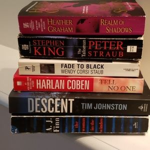 Lot of 6 soft cover books